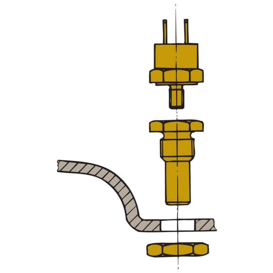 VETUS MF/MV/LSG/LSS/MGS/MGL Exhaust Alarm Sensor