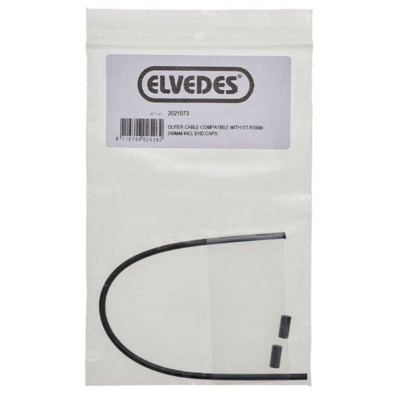 ELVEDES 240 mm Shift Cable Sleeve Kit For Shimano Superflex With 2 Ferrules