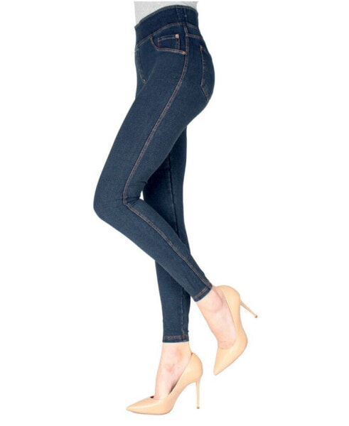 Леггинсы MEMOI джинсовые формирующие для женщин