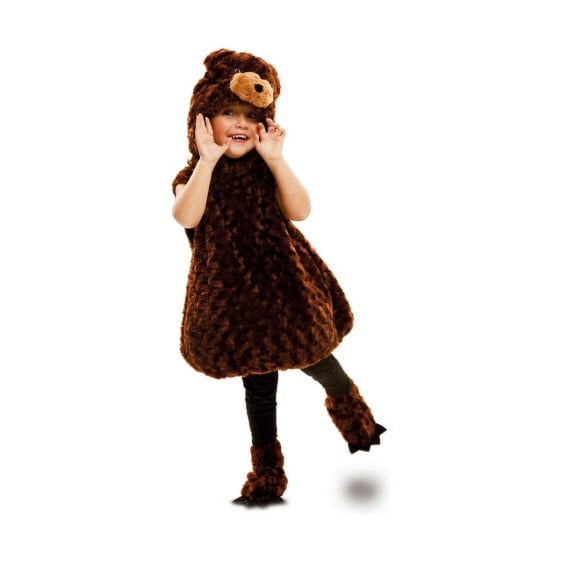 Маскарадные костюмы для детей My Other Me Коричневый Медведь (3 Предметы)