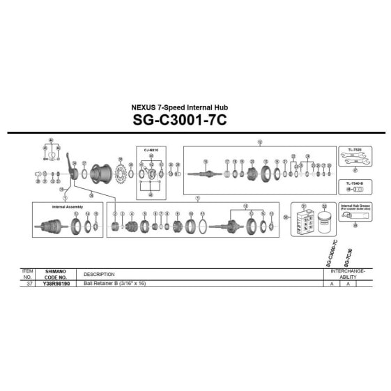 SHIMANO SG-C3000 16 Units