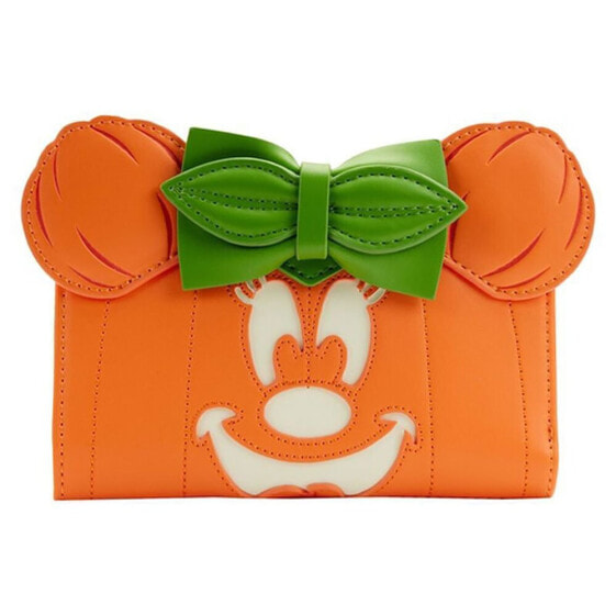 LOUNGEFLY Pumpkin Mickey Wallet