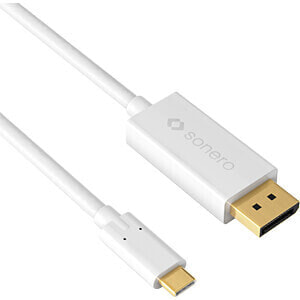 Sonero X-UCC021, 2 m, DisplayPort, USB Type-C, Male, Male, Straight