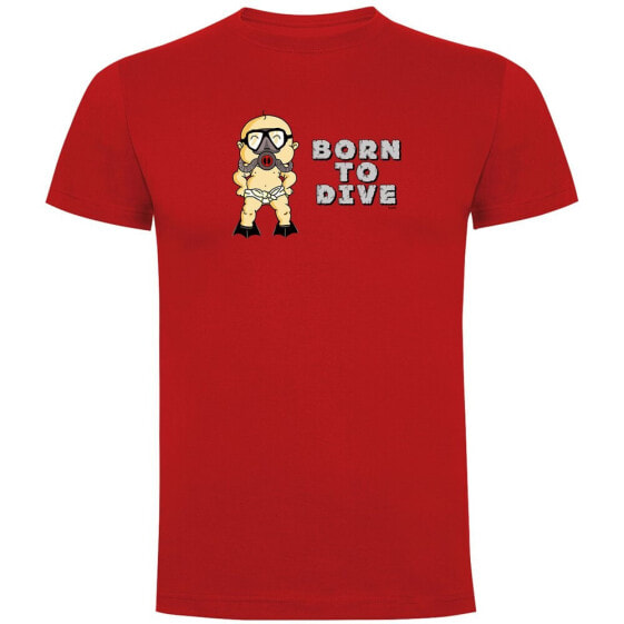 KRUSKIS Born To Dive short sleeve T-shirt