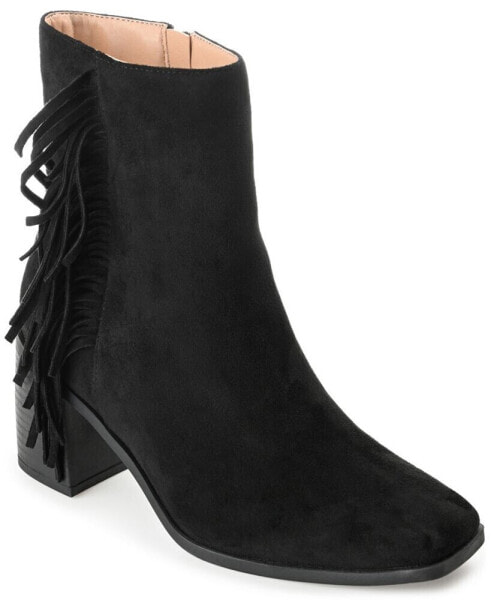 Полусапоги Journee Collection Noriah Fringe Booties