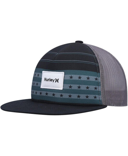 Бейсболка Hurley мужская черная United Trucker Snapback