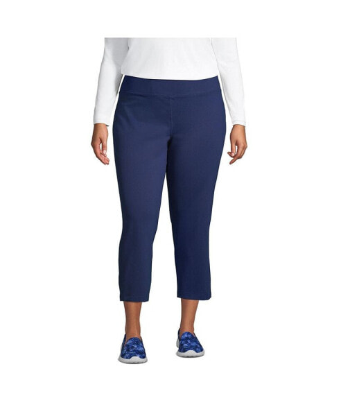 Plus Size Active Crop Yoga Pants