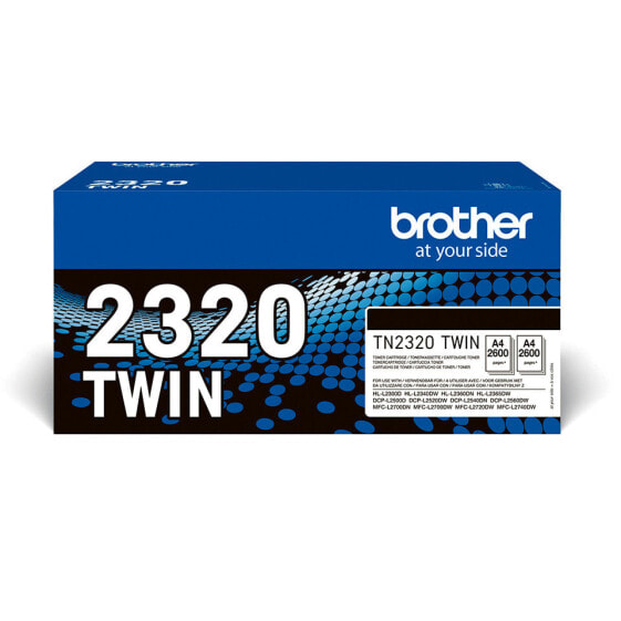 Brother TN-2320TWIN - Black - 1 pc(s)