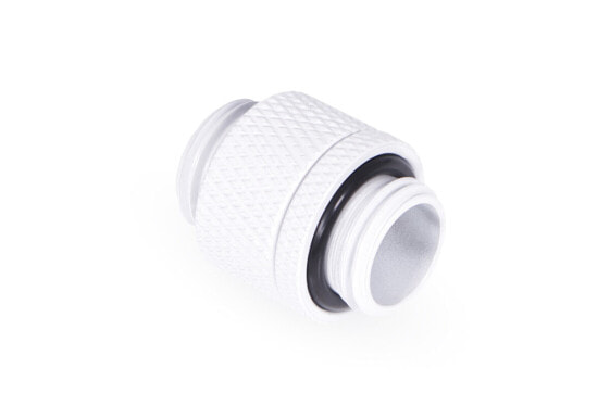 Alphacool 17489 - Hose connector - Brass - White - 1/4" - CE - FC - RoHS - 22 mm