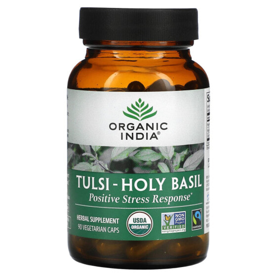 Tulsi-Holy Basil, 90 Vegetarian Caps