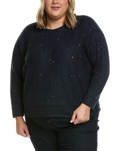 Nic+Zoe Plus Falling Stars Sweater Women's