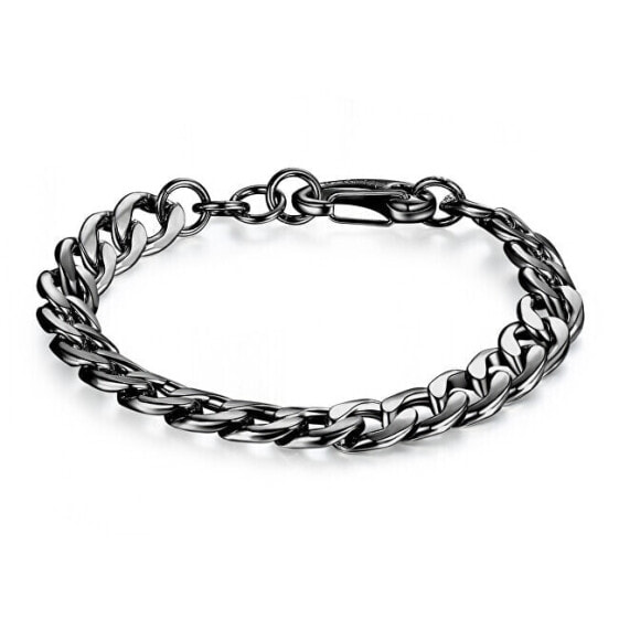 Modern black steel bracelet Ripple SRP27