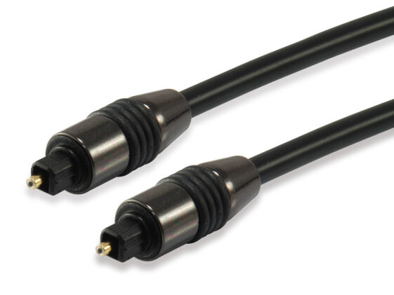 Equip TOSLINK Optical SPDIF Digital Audio Cable - 5.0m - TOSLINK - Male - TOSLINK - Male - 5 m - Black