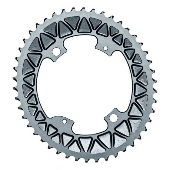 ABSOLUTE BLACK Oval 2x 9100/8000/9000/6800 110 BCD chainring