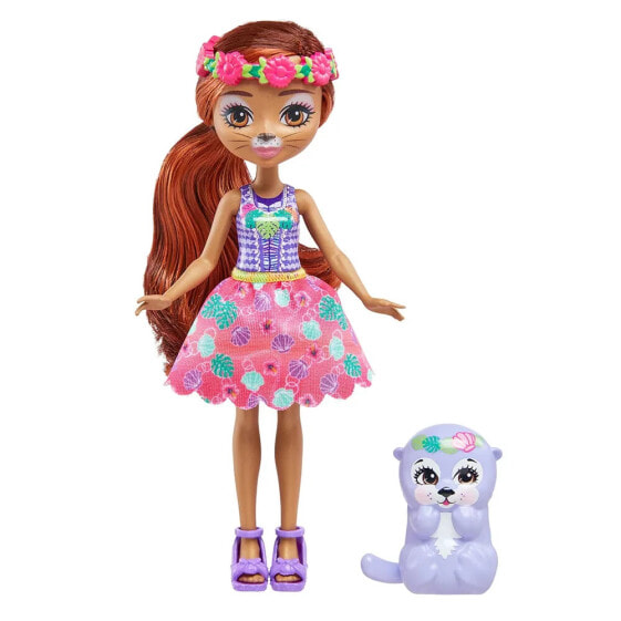 ENCHANTIMALS Otter And Pet doll