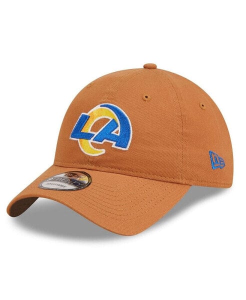 Men's Brown Los Angeles Rams Core Classic 2.0 9TWENTY Adjustable Hat