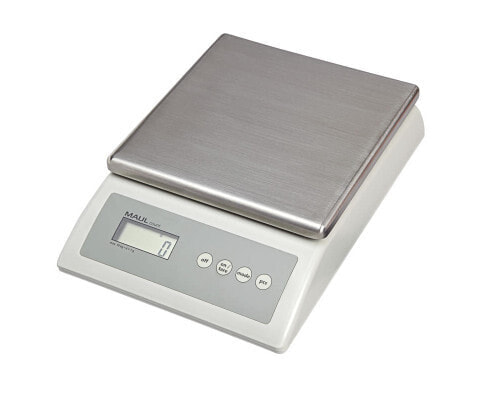 Jakob Maul GmbH MAUL 1679182 - Electronic kitchen scale - 10 kg - Plastic,Stainless steel - Stainless steel - Countertop - Rectangle