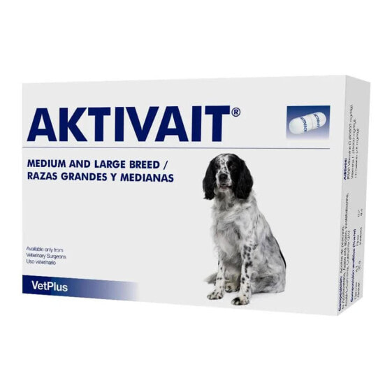 VETPLUS Aktivait Large Breeds Blister Dog Supplement 60 Units