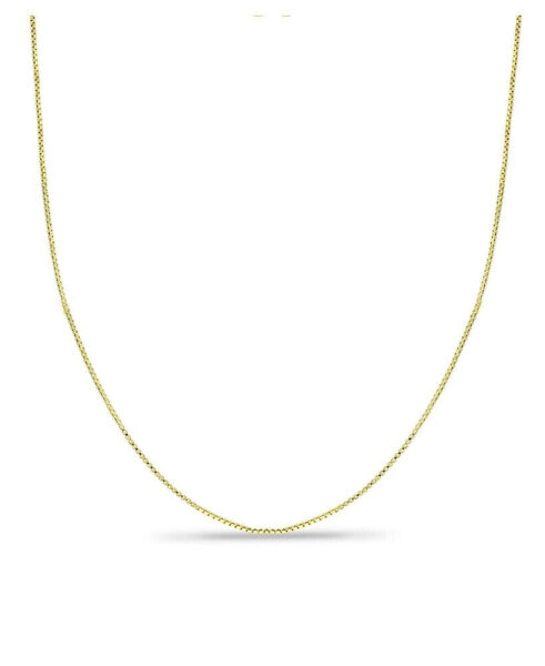 Giani Bernini box Link 16" Chain Necklace in Sterling Silver, Created for Macy's