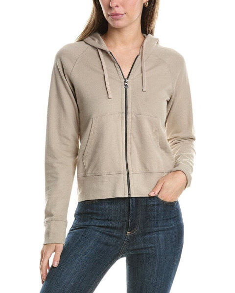 James Perse French Terry Zip Hoodie Women's