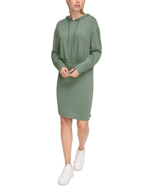 Women's Long-Sleeve Hoodie Dress