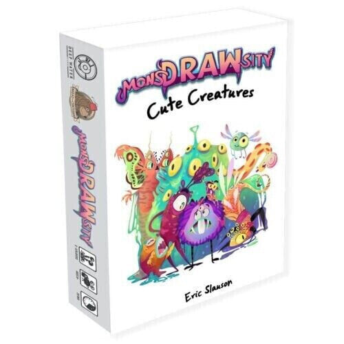 MonsDRAWsity: Cute Creatures Expansion - Deep Water Games Board Game New! gts