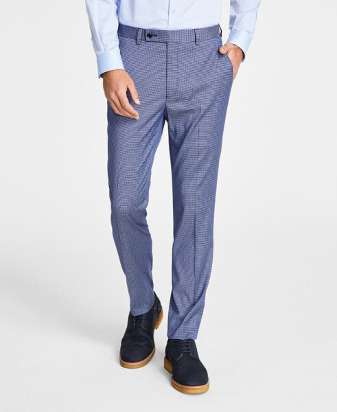 Men's Skinny-Fit Stretch Suit Pants