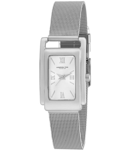 Часы London Fog Thames Silver Tone Mesh Watch