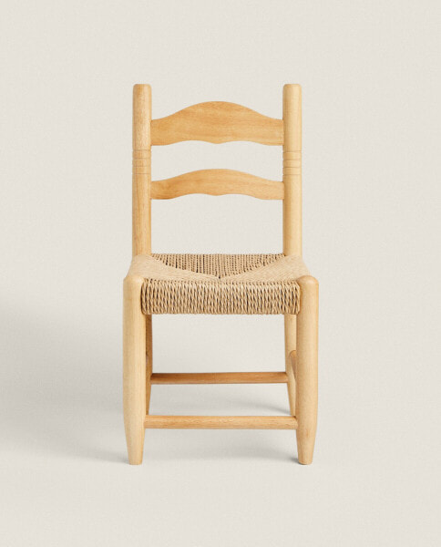 Children’s wooden chair