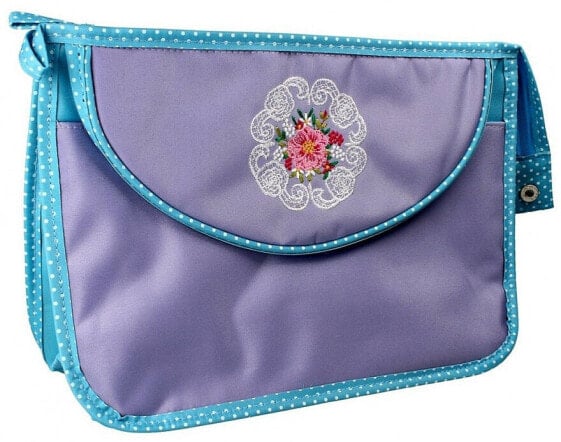 Kosmetiktasche Mandala 98178 violett-blau