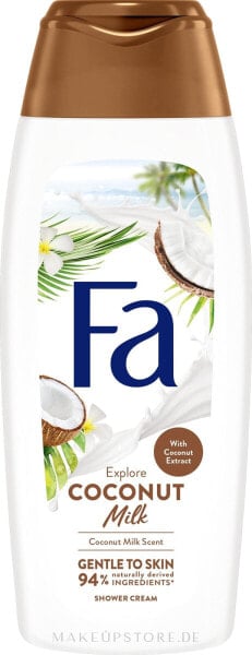 Pflegende und erfrischende Duschcreme mit Kokosmilch - Fa Coconut Milk 400 ml