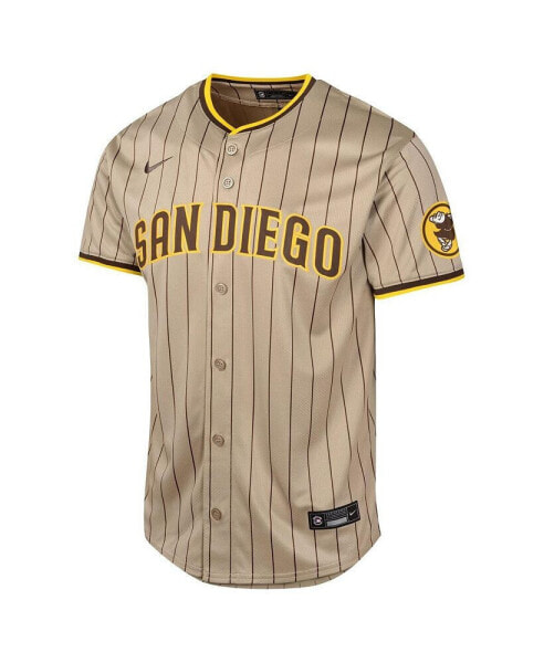 Big Boys and Girls Manny Machado Sand San Diego Padres Alternate Limited Player Jersey