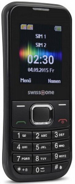 Doro Swisstone SC 230 - Bar - Dual SIM - 4.5 cm (1.77") - Bluetooth - 600 mAh - Black