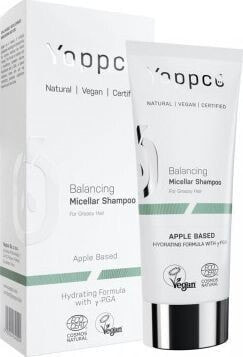 Yappco Balancing micellar shampoo micelarny regulujący sebum szampon do włosów przetłuszczających się 200ml