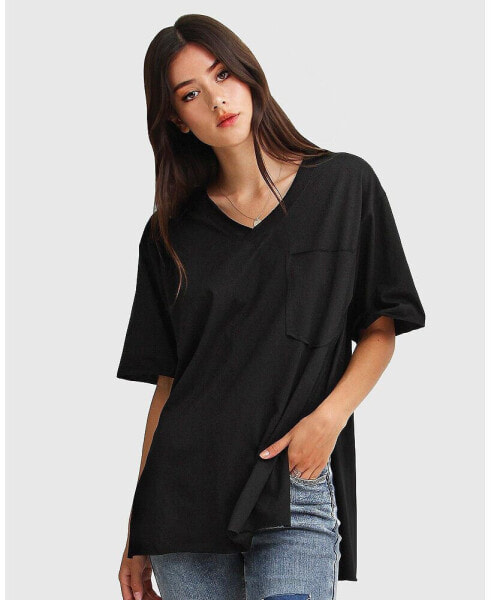 Women Brave Soul Oversized T Shirt