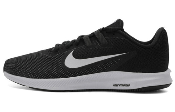 Кроссовки спортивные женские Nike Downshifter 9 Черно-белые