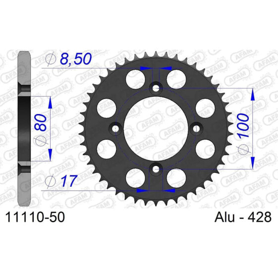 AFAM 11110 Rear Sprocket