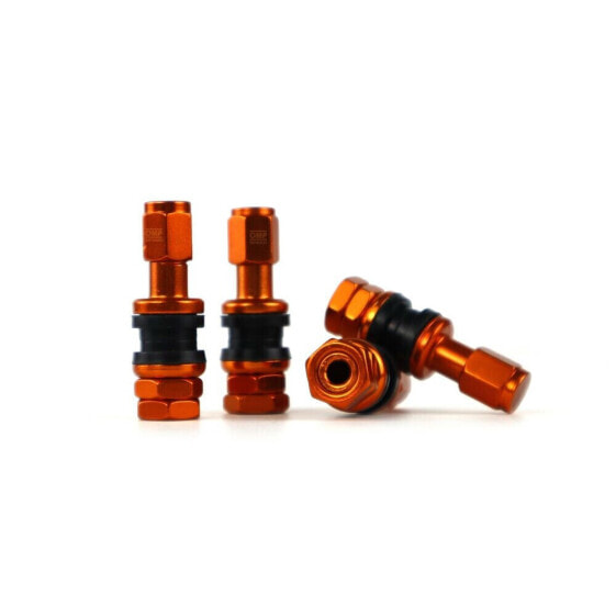 Valve OMP Orange Aluminium 4 uds