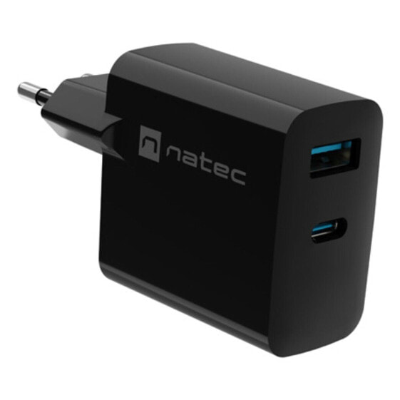 Сетевое зарядное устройство Natec NUC-2145 Чёрный 65 W (1 штук)