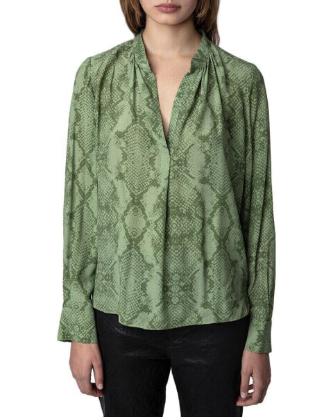 Zadig & Voltaire Tink Python Shirt Women's