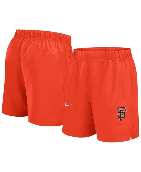 Men's Orange San Francisco Giants Woven Victory Performance Shorts