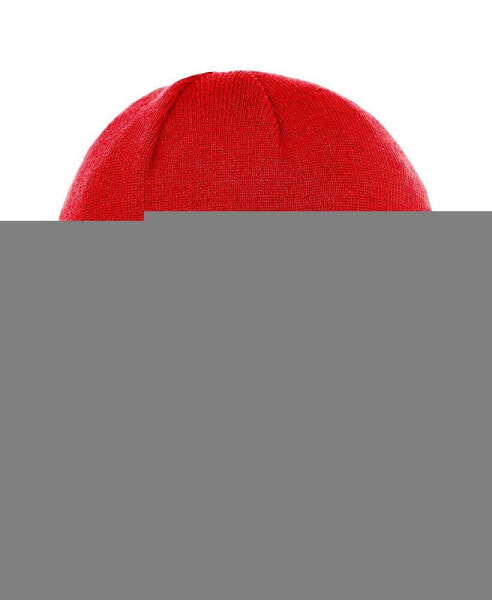 Men's Red Detroit Red Wings Authentic Pro Road Cuffed Knit Hat