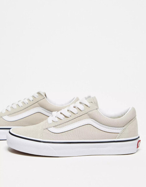 Vans Old Skool trainers in beige