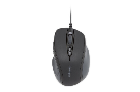 Kensington Pro Fit® Wired Mid-Size Mouse - Right-hand - Optical - USB Type-A - 1000 DPI - Black