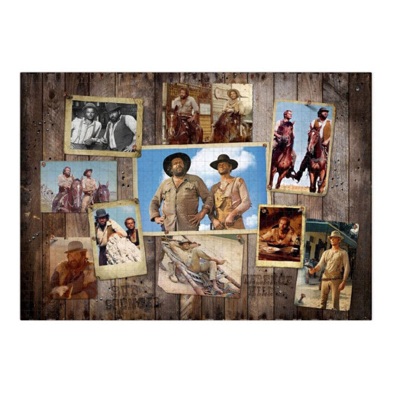 OAKIE DOAKIE DICE Bud Spencer & Terence Hill Jigsaw Puzzle Western Photo Wall 1000 Pieces