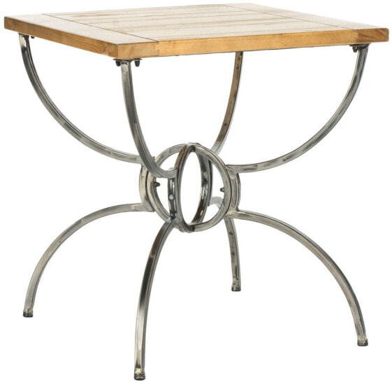 Alvin Wood Top End Table