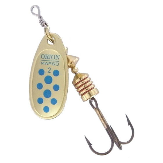 Приманка для рыбалки вращающаяся MAPSO Orion Spoon 60 мм 6.5 г 5 штук