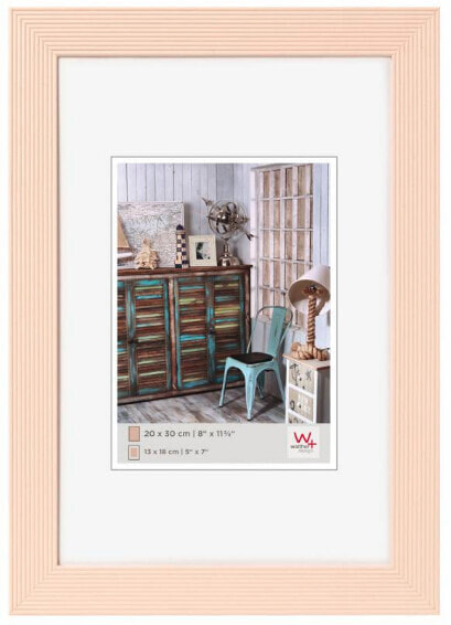 Walther Design HI318W - Wood - White - Single picture frame - Wall - 9 x 13 cm - Rectangular