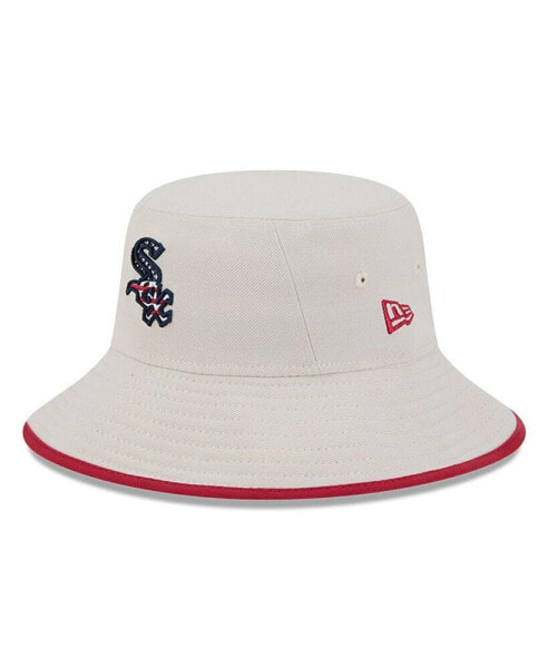 Men's Khaki Chicago White Sox 2024 Fourth of July Bucket Hat