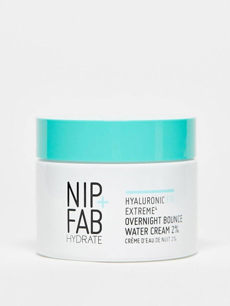 NIP+FAB Hyaluronic Fix Extreme4 Overnight Bounce Water Cream 2% 50ml